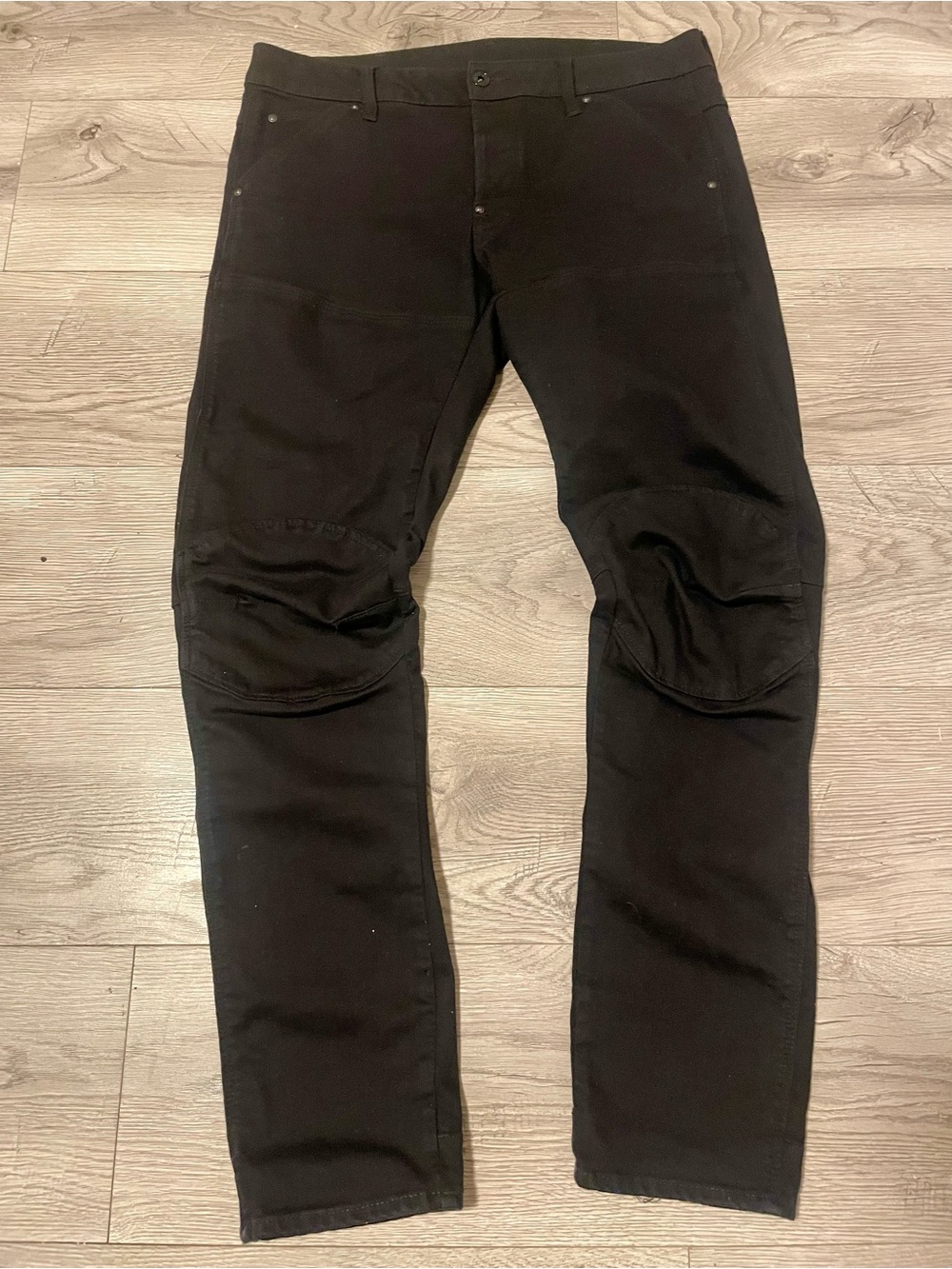 G-Star RAW 3D Men's Slim Straight arch Jeans in Black